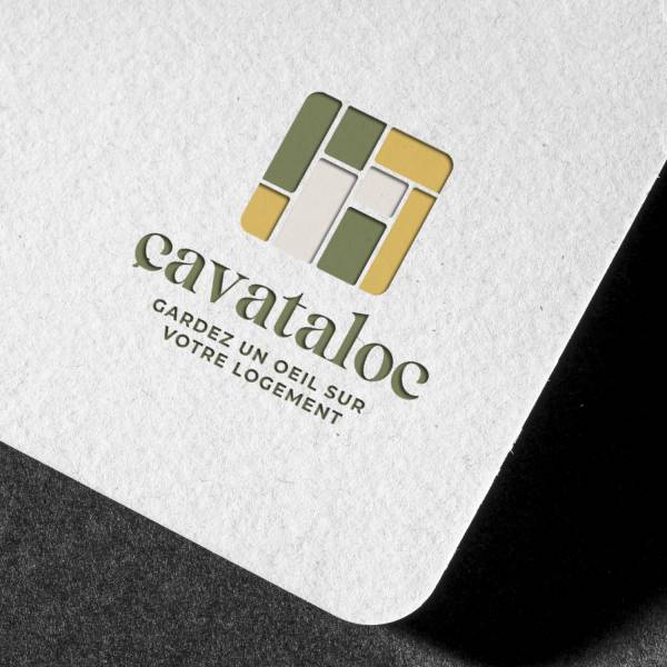 logo pour société cavataloc agence de gestion immobilière à marseille