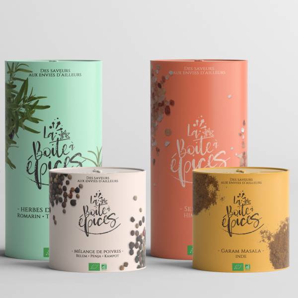 graphiste pour création de logo, packaging, site internet pour épicerie fine à Marseille